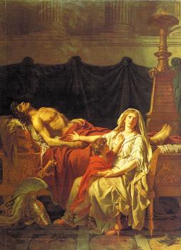 Jacques-Louis David : Andromache Mourning Hector